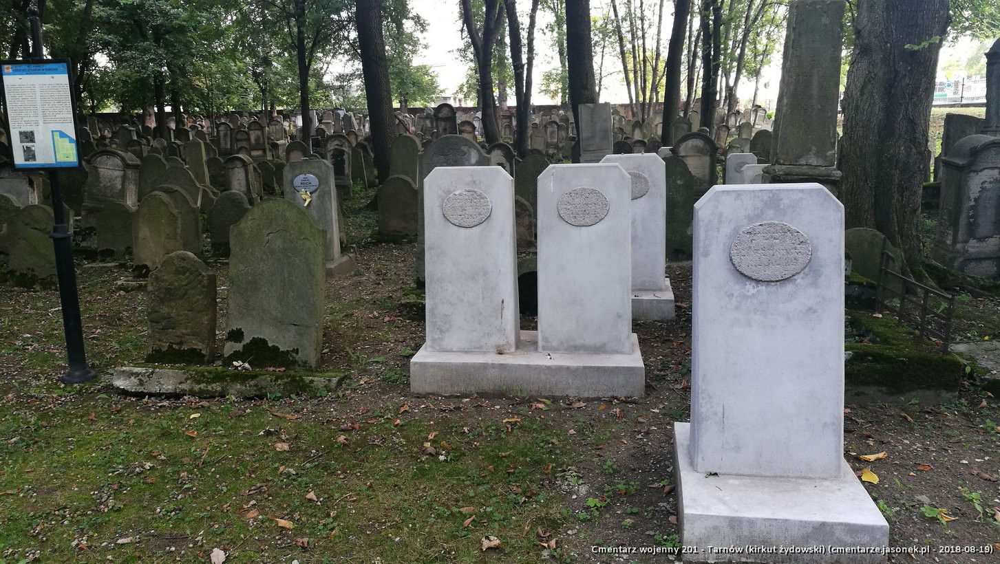 Cmentarz wojenny z I wojny nr 201 - Tarnów (kirkut żydowski)