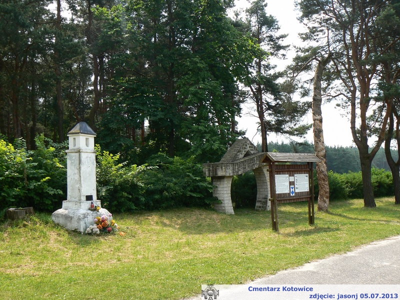 Cmentarz wojenny z I wojny  - Kotowice