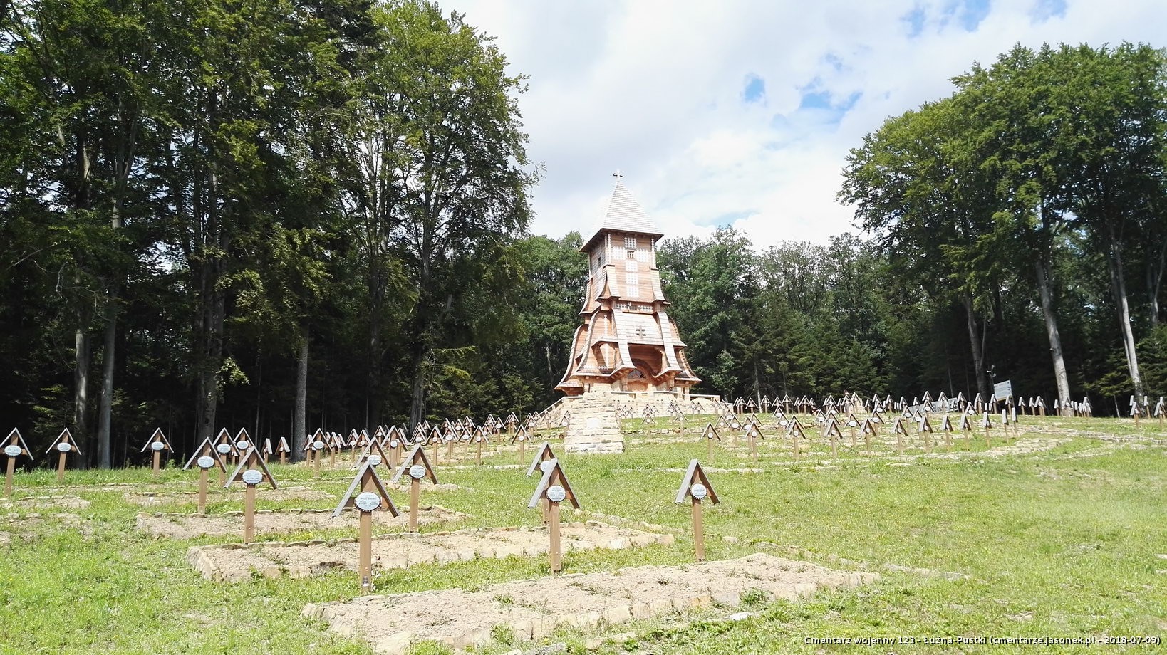 Cmentarz wojenny 123 - Łużna-Pustki