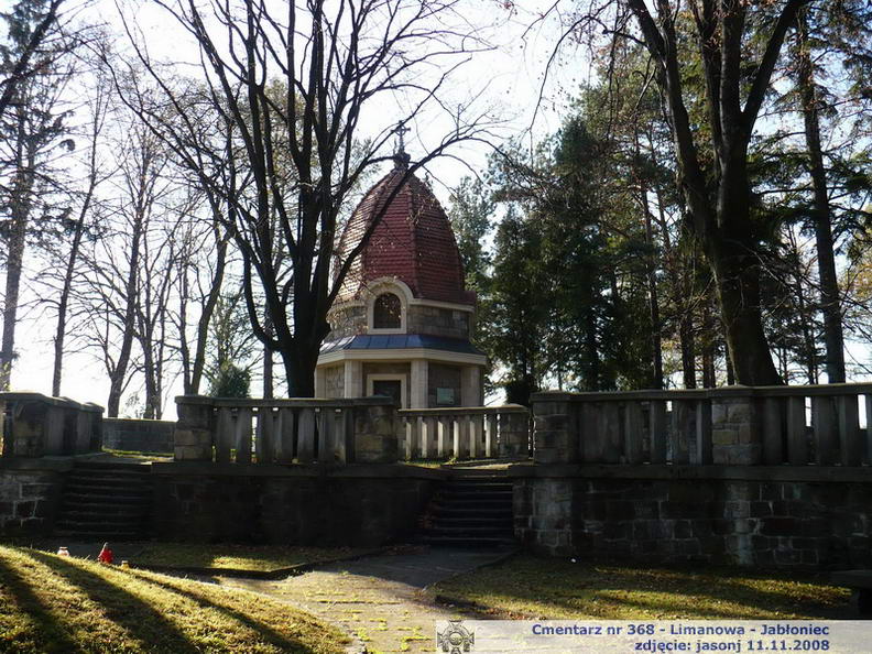 Cmentarz wojenny z I wojny nr 368 - Limanowa (Jabłoniec)