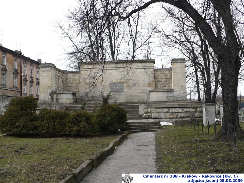 Cmentarz wojenny z I wojny nr 388 - Kraków (cm. Rakowicki)