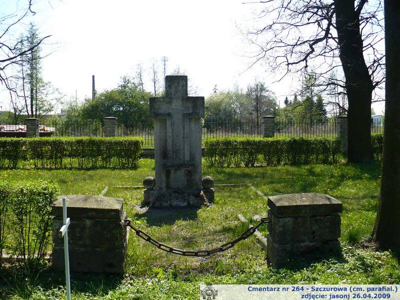 Cmentarz wojenny z I wojny nr 264 - Szczurowa (cm. parafialny)