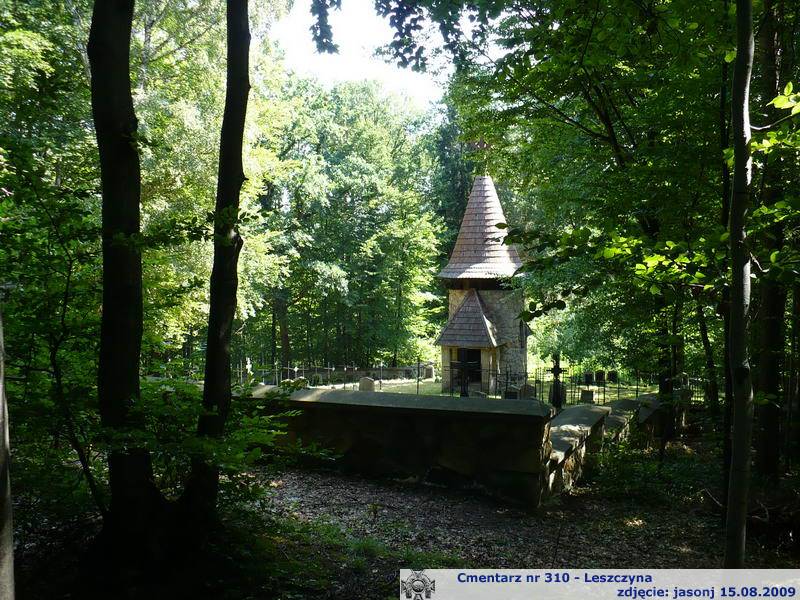 Cmentarz wojenny z I wojny nr 310 - Leszczyna