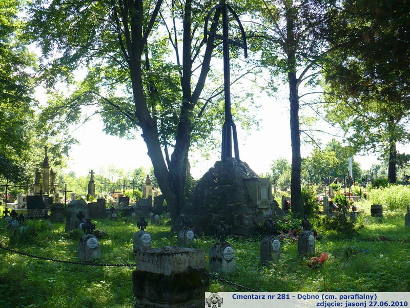 Cmentarz wojenny z I wojny nr 281 - Dębno (cm. parafialny)
