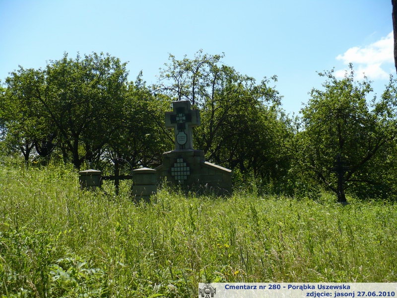 Cmentarz wojenny z I wojny nr 280 - Porąbka Uszewska