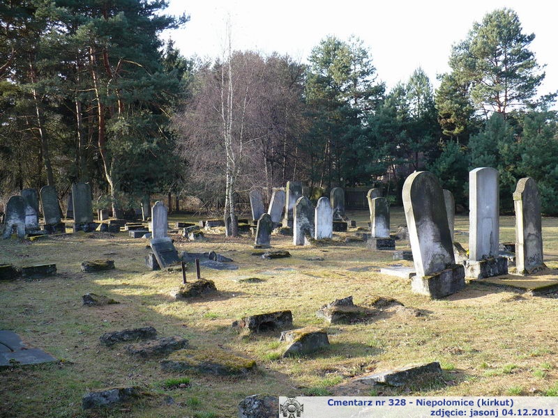 Cmentarz wojenny z I wojny nr 328 - Niepołomice (kirkut żydowski)