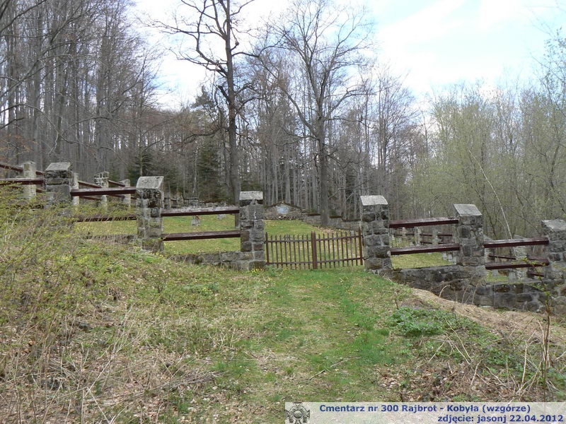 Cmentarz wojenny z I wojny nr 300 - Rajbrot - Kobyła