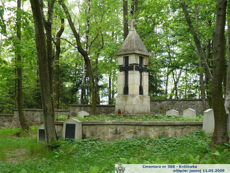 Cmentarz wojenny z I wojny nr 308 - Królówka