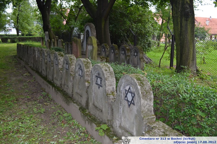 Cmentarz wojenny z I wojny nr 313 - Bochnia (kirkut żydowski)