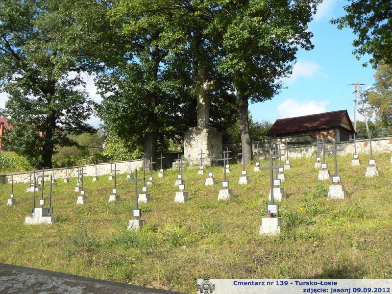 Cmentarz wojenny z I wojny nr 139 - Tursko-Łosie