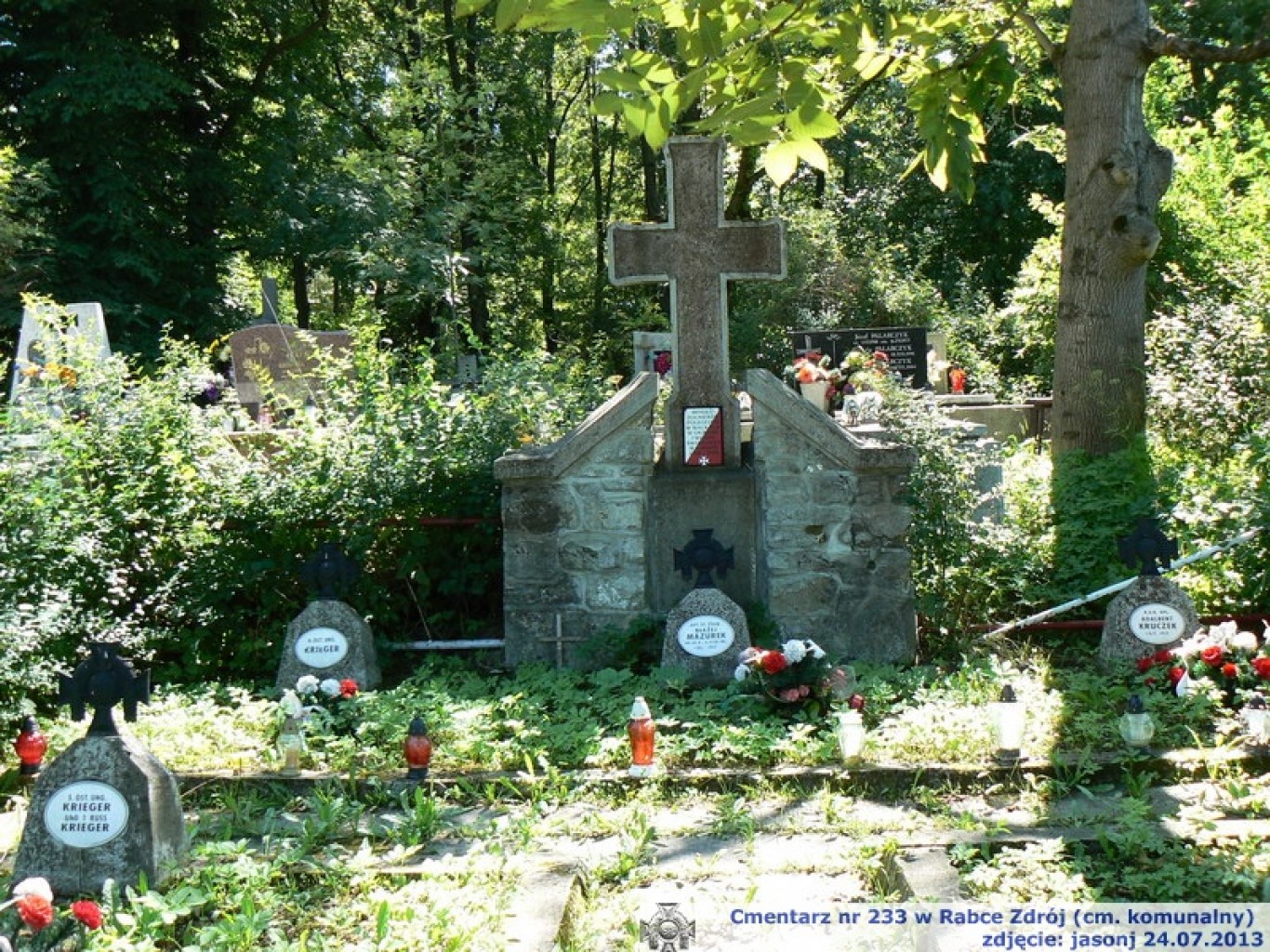 Cmentarz wojenny z I wojny nr 233 - Rabka Zdrój