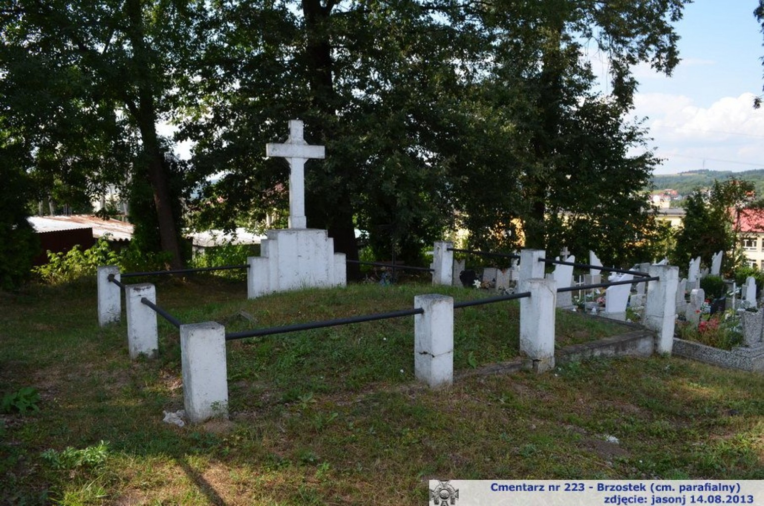 Cmentarz wojenny z I wojny nr 223 - Brzostek (cm. parafialny)