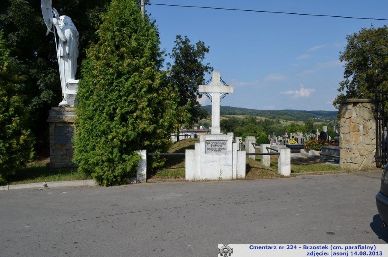 Cmentarz wojenny z I wojny nr 224 - Brzostek (cm. parafialny)