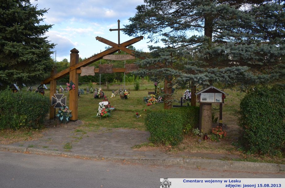 Cmentarz wojenny z I wojny - Lesko