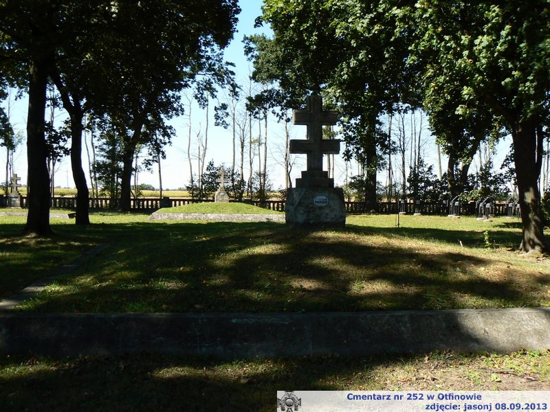 Cmentarz wojenny z I wojny nr 252 - Otfinów
