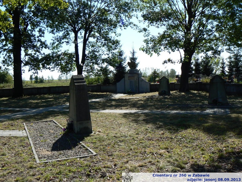 Cmentarz wojenny z I wojny nr 260 - Zabawa