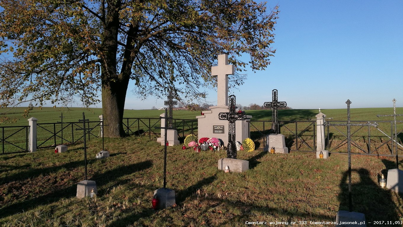 Cmentarz wojenny z I wojny nr 333 - Cichawa