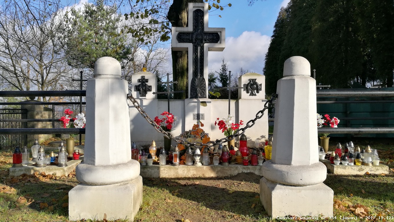 Cmentarz wojenny z I wojny nr 334 - Chełm (cm. parafialny)