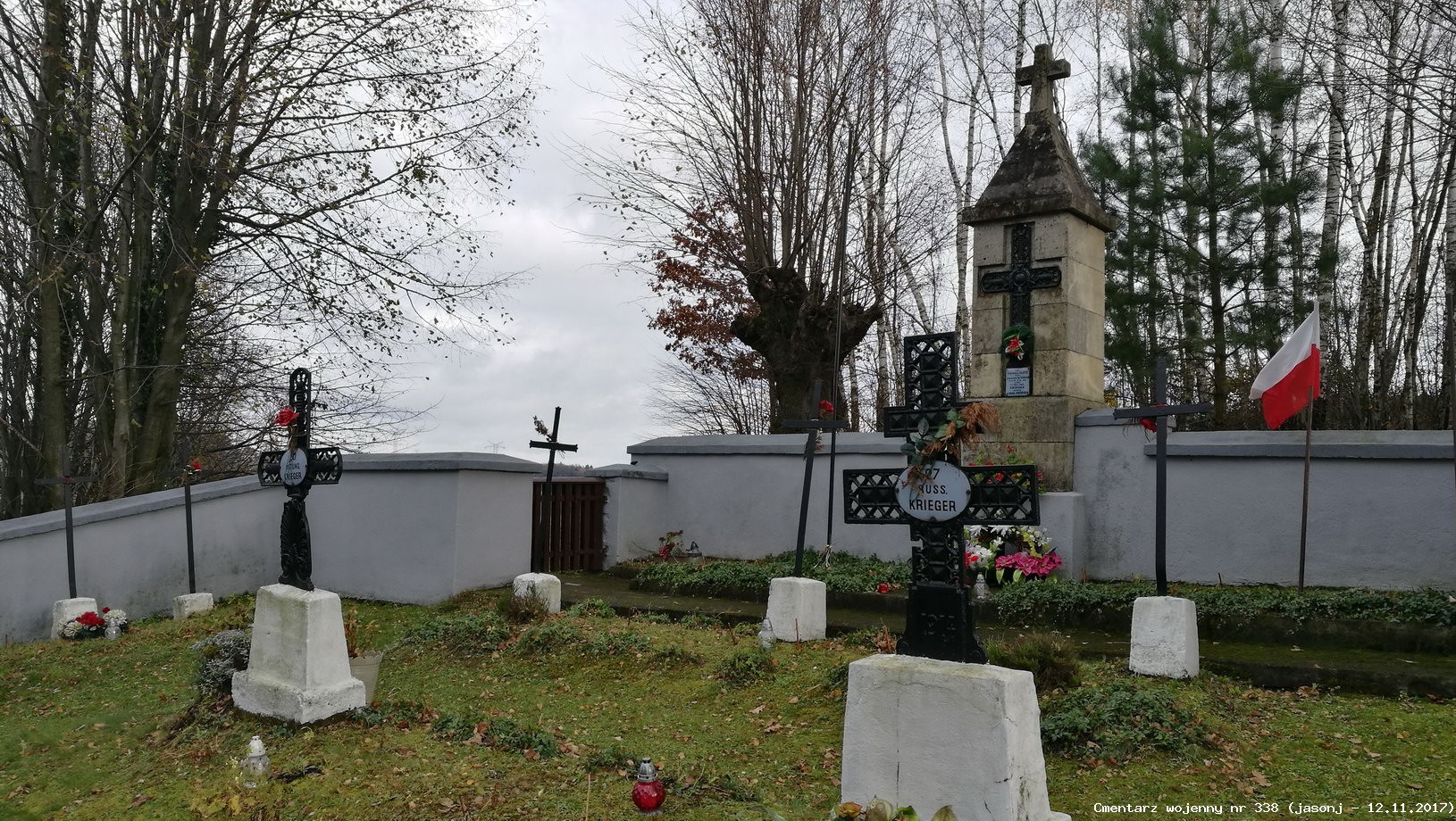 Cmentarz wojenny z I wojny nr 338 - Nieprześnia