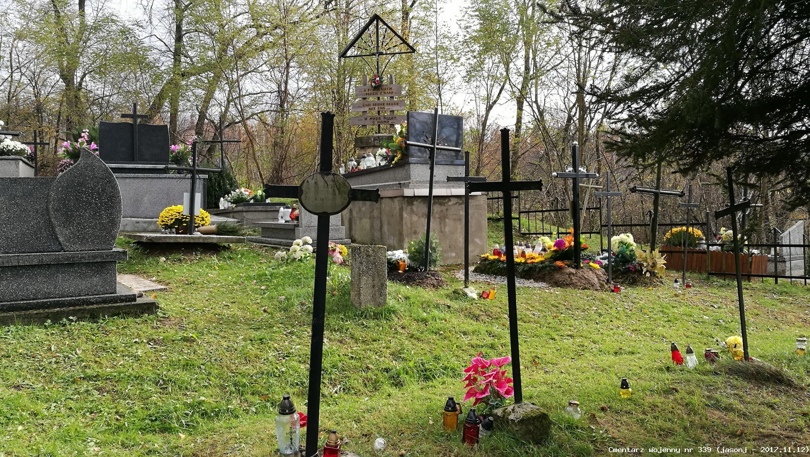 Cmentarz wojenny z I wojny nr 339 - Sobolów (cm. parafialny)