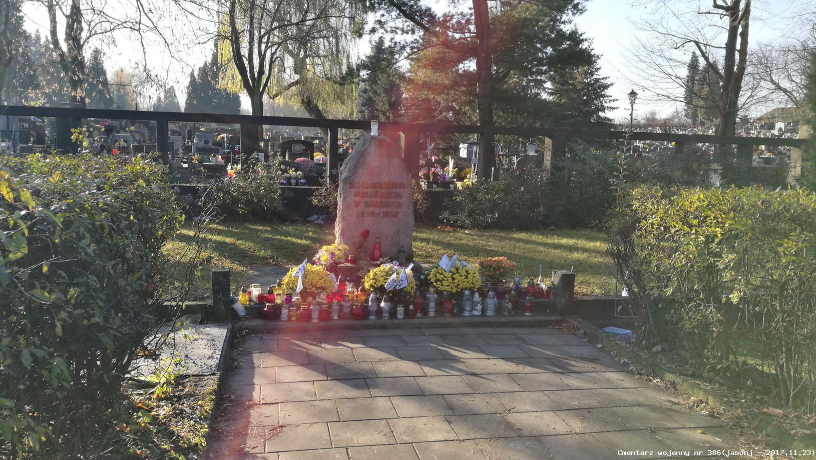Cmentarz wojenny z I wojny nr 386 - Kraków / Podgórze (cm. komunalny)
