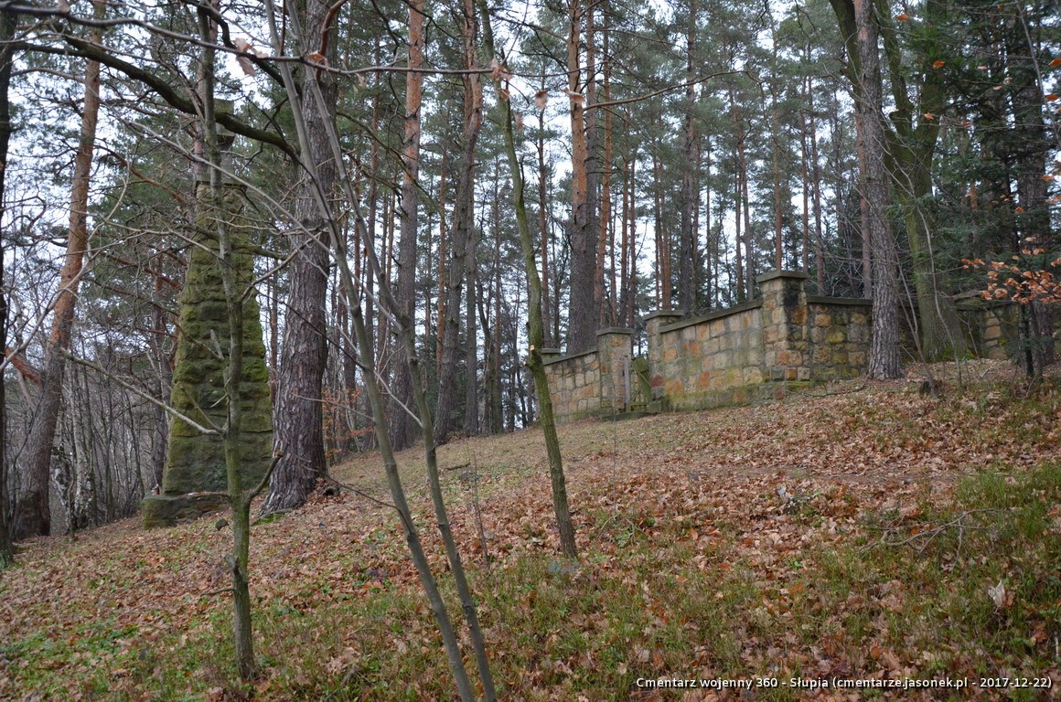 Cmentarz wojenny 360 - Słupia
