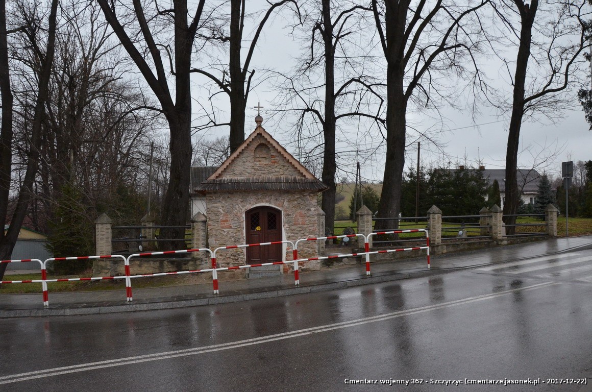 Cmentarz wojenny z I wojny nr 362 - Szczyrzyc
