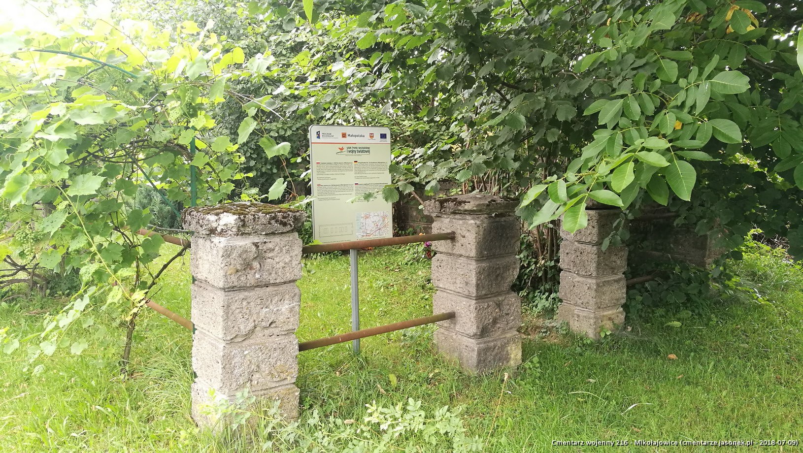 Cmentarz wojenny 216 - Mikołajowice