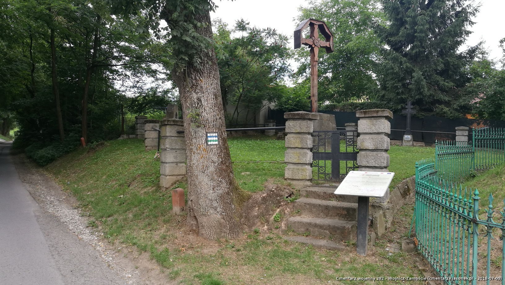 Cmentarz wojenny z I wojny nr 282 - Wojnicz-Zamoście