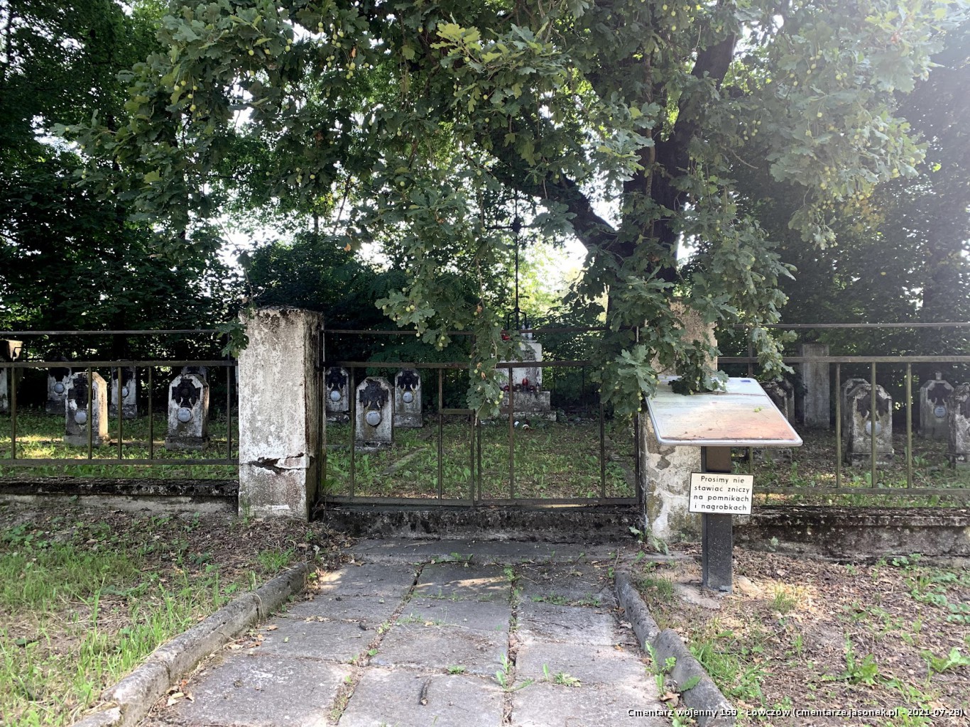 Cmentarz wojenny 169 - Łowczów