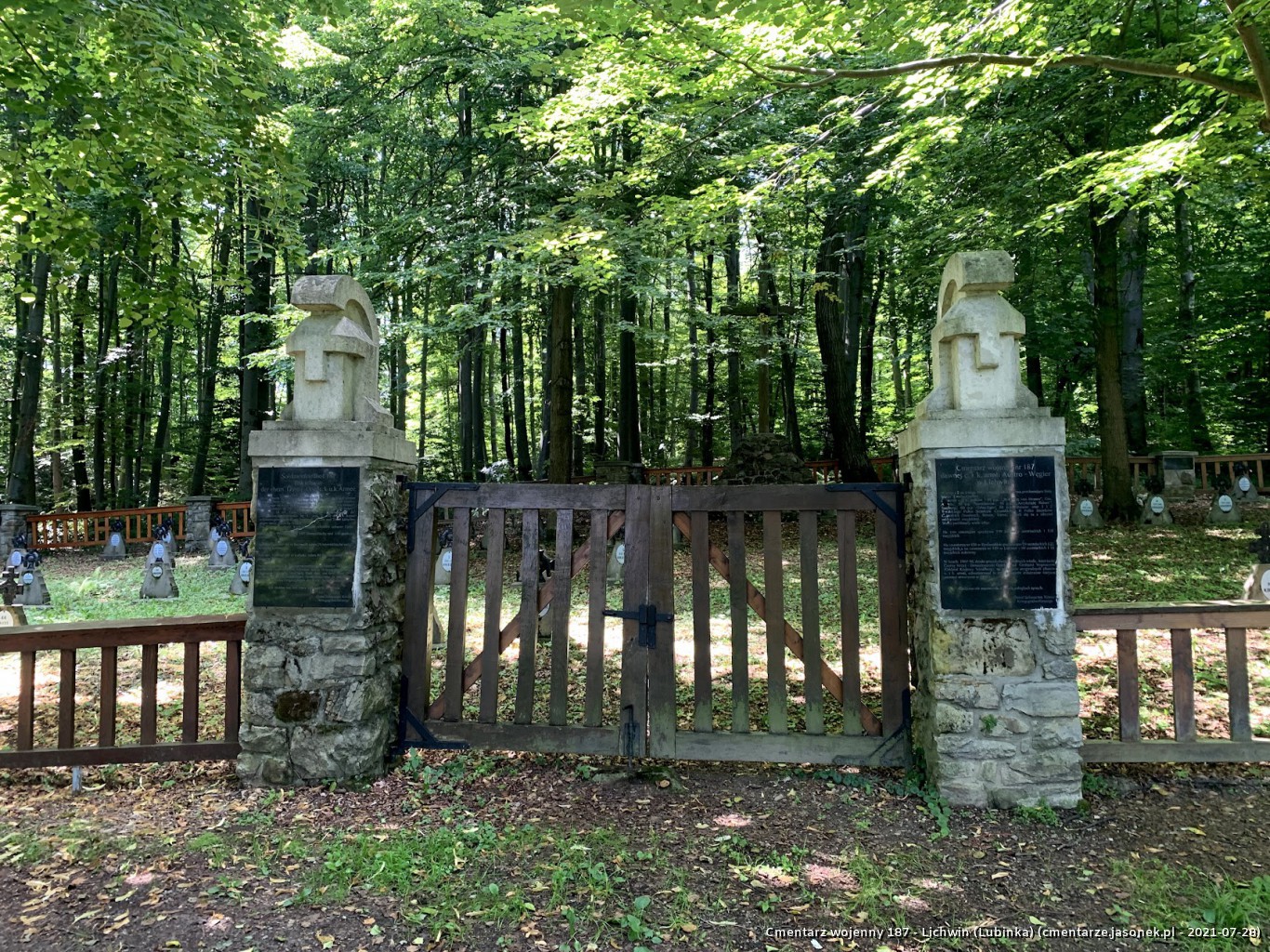 Cmentarz wojenny 187 - Lichwin (Lubinka)