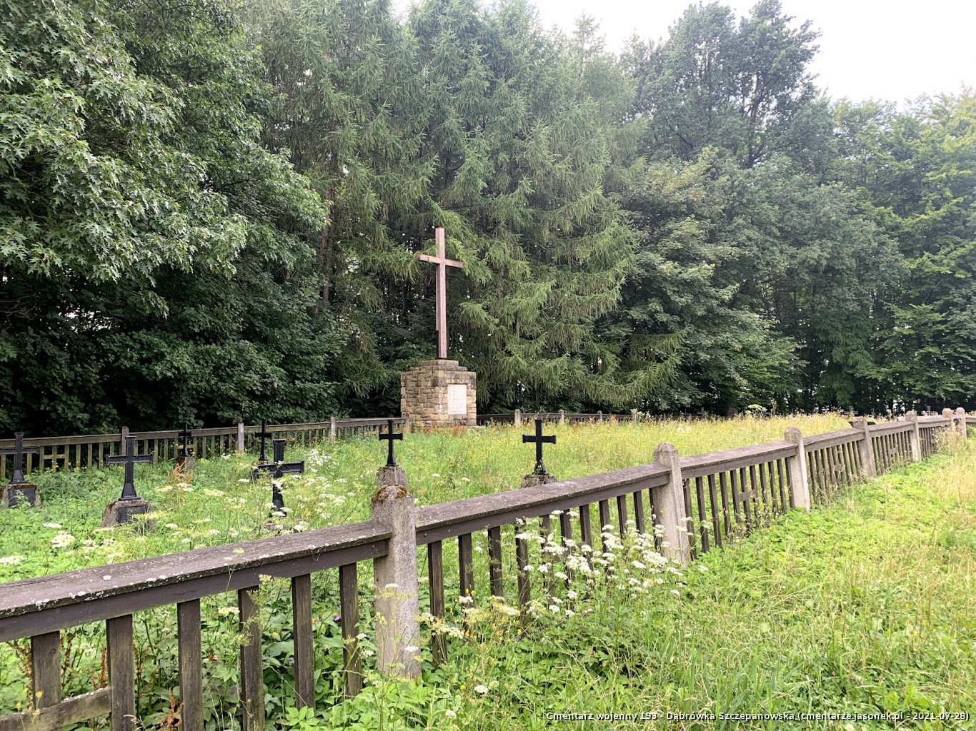 Cmentarz wojenny 193 - Dąbrówka Szczepanowska